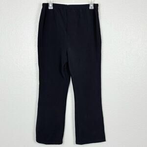 Baby and Me Maternity Size Petite Small Black Stretchy Polyester Blend Pants